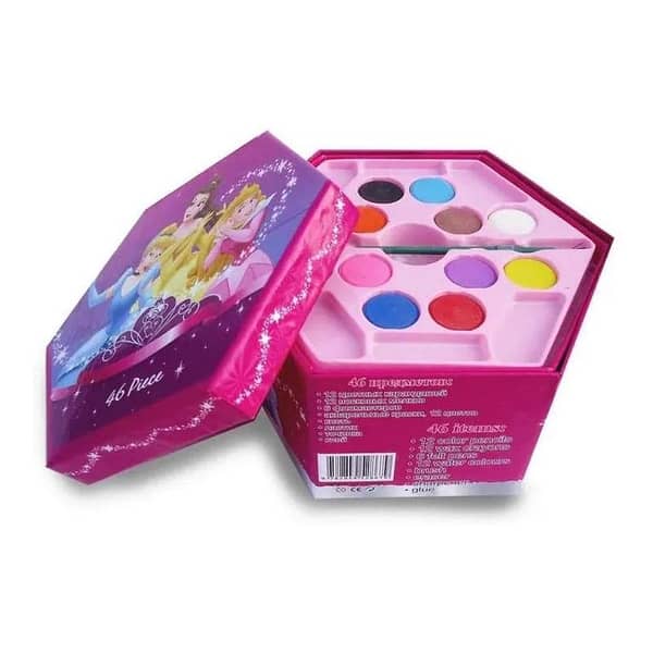 Set of 46 Pieces Kids Art Set ,Colors Box Color Pencil ,Crayons , Water Color, Sketch Pens for Boys and Girls Best Birthday Gift KS