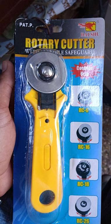 Rotary Cutter Leather Cutting Tool Fabric Cutter Circular Blade-KS