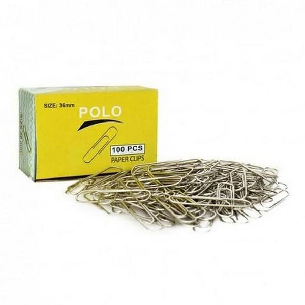 100 Count - 36 mm Paper Clips