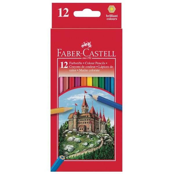 FaberCastell 12 Classic Color Pencils