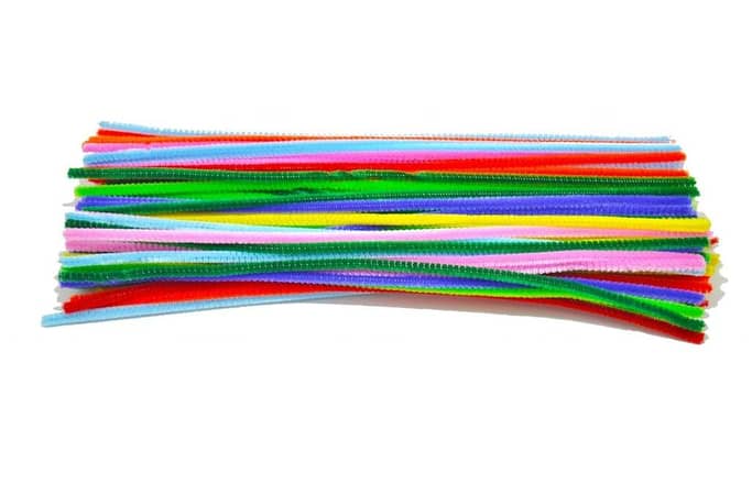 Pack of 100 - Pipe Cleaner velvet Sticks KS