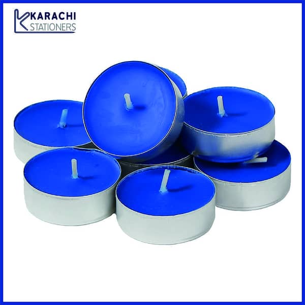 Pack Of 10 - (10-Pieces) - Romantic Floating Tea Light Sweet Scented Wax *CANDLES* - *Candles* for Birthday Party- Decoration-Mehndi-Wedding-Religion Function-(Eid,Shabrat,Melaad)-Diwali- Gifts-And Any Other Function/Occasion - KS