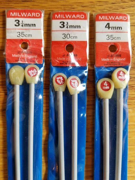 Milward England Knitting Needles-KS