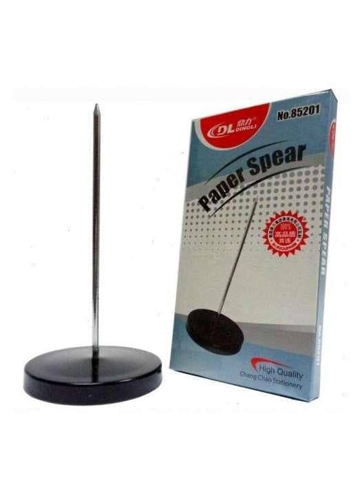 Paper Spear/ Bill Spindle: Check/Receipt Holder-Spike Stick for Business & Office Desks