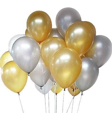 Latex Balloons for Birthday Party Decoration - Pack of 25,-(K. S. )