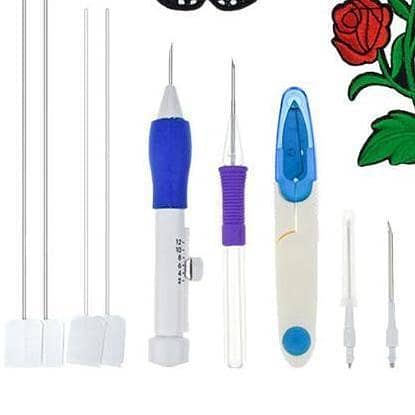 Deal : 3D Embroidery Punch Needle 3 Sets-KS