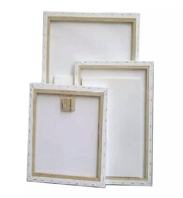 Blank Canvas Board - 6 x 6,12 x 18, & 18 x 24 - Pack Of 3 - Best For Acrylic & Oil Painting