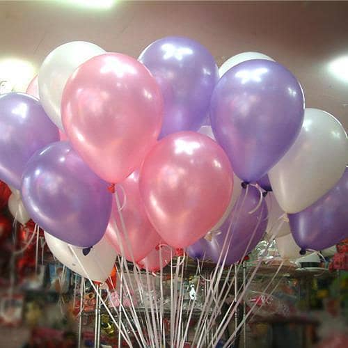Latex Balloons for Birthday Party Decoration - Pack of 25,-(K. S. )
