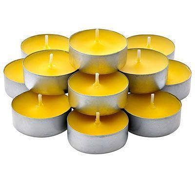 Pack Of 50 - Romantic Floating Tea Light Wax Candles,-(K. S. )