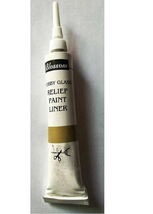 Glass Paint outliner Copper