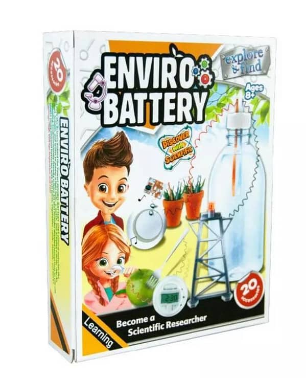Enviro Battery  Science Kit (Explore & Find) For Kids Toys