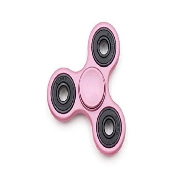 Fidget Spinner - Stress Reducer Toy - Pink-(K. S. )