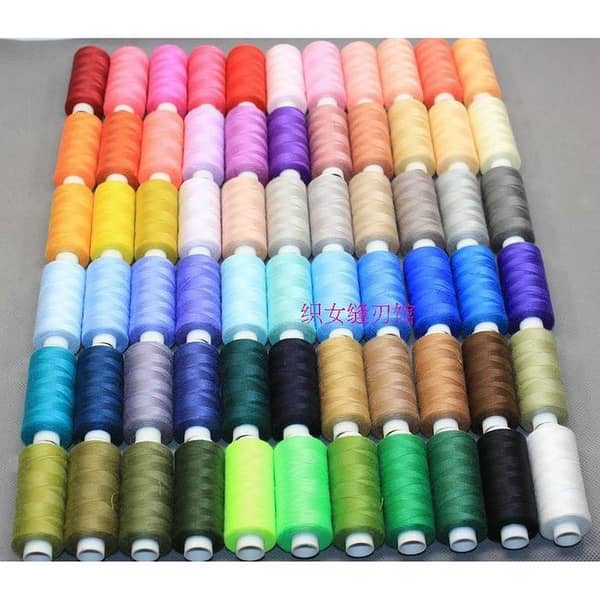 Threads For sewing Dhaga 100 pieces Different colors-KS