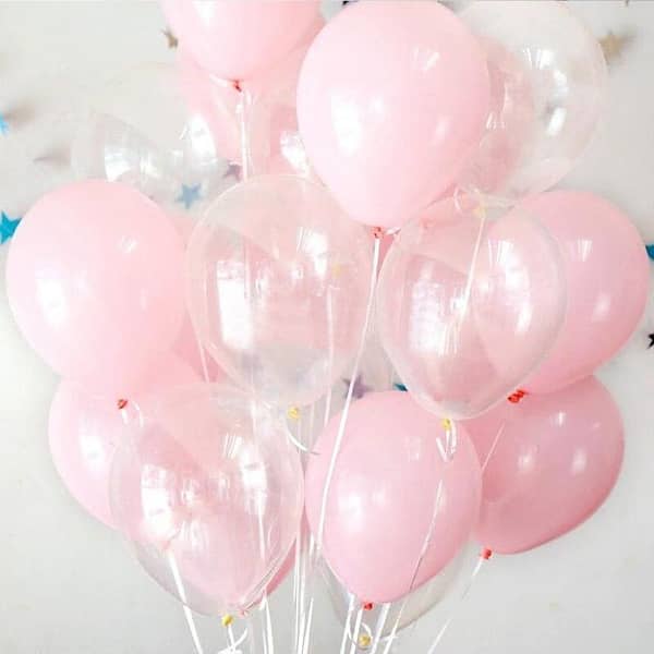 Latex Balloons for Birthday Party Decoration - Pack of 25,-(K. S. )