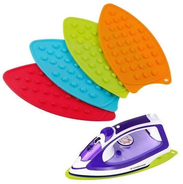 Silicone Heat Resistant Non-slip Iron Rest Mat for Ironing Board Surface Safety to Safe your Carpet Qaleen