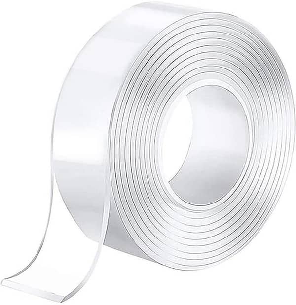 Nano tape (Double sided Washable silicon Transparent tape) Transparent Waterproof tape KS