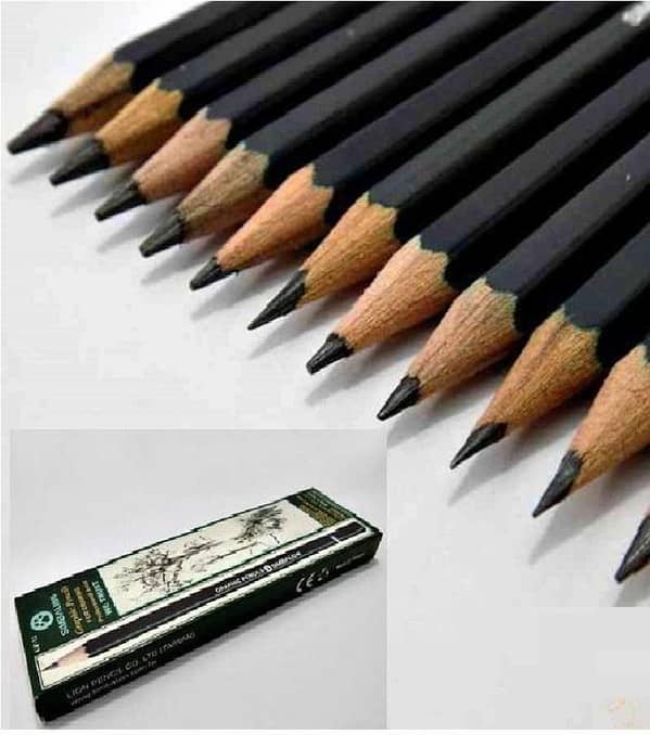 Simbalion Sketching & Drawing Pencils Set Of 12 Professional Sketch And Drawing Pencils Set Art Pencil 12 Count