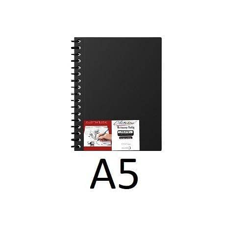 Artisan Spiral Sketch Book, 100pages, size: A5, A4 & A3, Cartridge Paper 110grams, Sketching Book artist quality textured KS