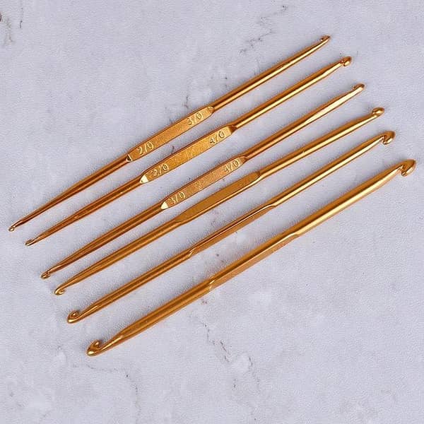 3pcs Embroidery CROCHET HOOK 2 SIDED 3 (2-3, 2-4, 5-6)- PCS-KS