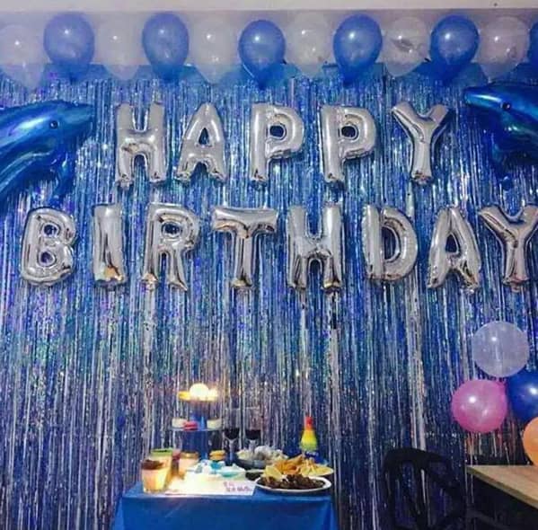 Make Your Own Colors Theme 125 Pcs Set - Happy Birthday, Anniversary, Wedding, Engaged Grand Decoration Set