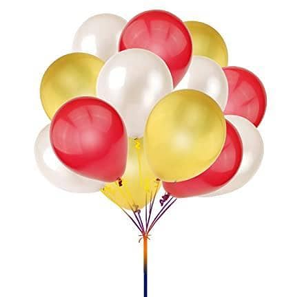 Latex Balloons for Birthday Party Decoration - Pack of 25,-(K. S. )