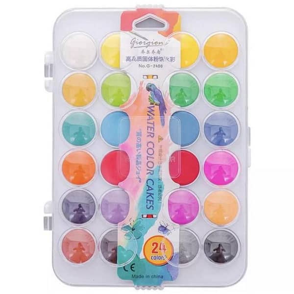 Giorgione Water Colors 24 Colors Set