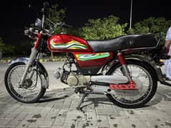 CD70 Hi-Speed. Islamabad Number. Engine 100%.