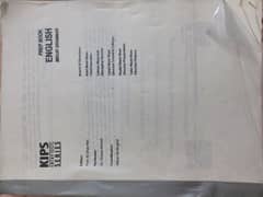 Kips entry test series (English prep book)