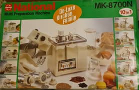 10 in 1 kitchen food factory machine.