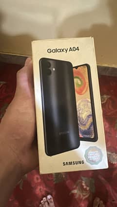 Samsung A04, 3GB RAM, 32GB Storage, PTA Approved — Screen Cracked