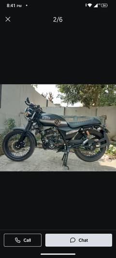 infinity MotorBike 150cc Black Color