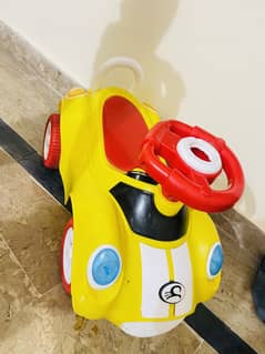 Yellow car