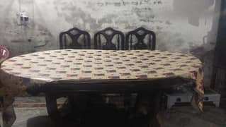 Dinning Table price 10 hazar contact number 03214822077