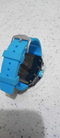 Poshi men's barrel dial sports quartz watch- Luminous silicone strap
