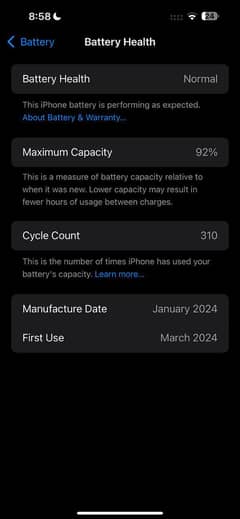 iPhone 15 Pro Max 256 Non PTA
