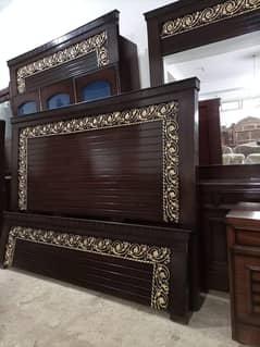 Bed with side tables molty mattress sale