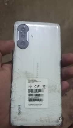 K40 Gaming Mobile 12Gb 256Gb PTA Approved 90 Fps For Pubg Back Cracked