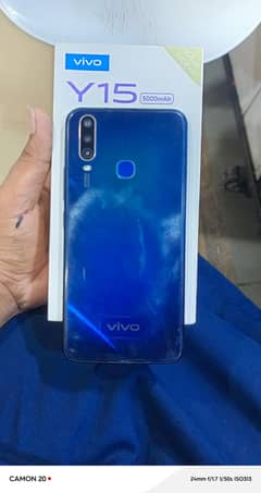 vivo y15 4/64 pta approved with box