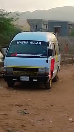 Toyota hiace down model
