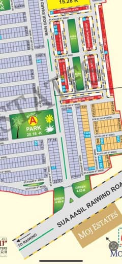 8 MARLA SUPER HOT LOCATION PLOT IN BAHRIA EMC A BLOCK