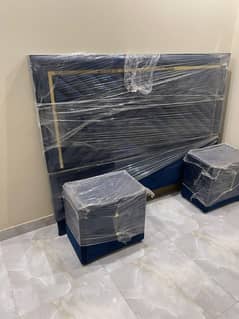 Blue Poshish Bed