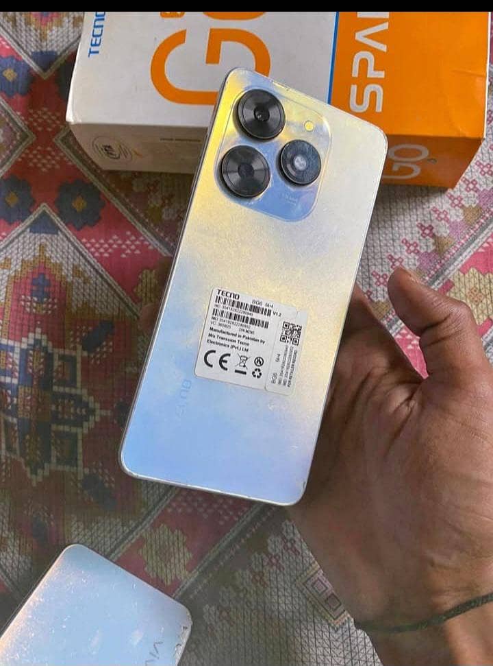techno spark go 2024 with box 0