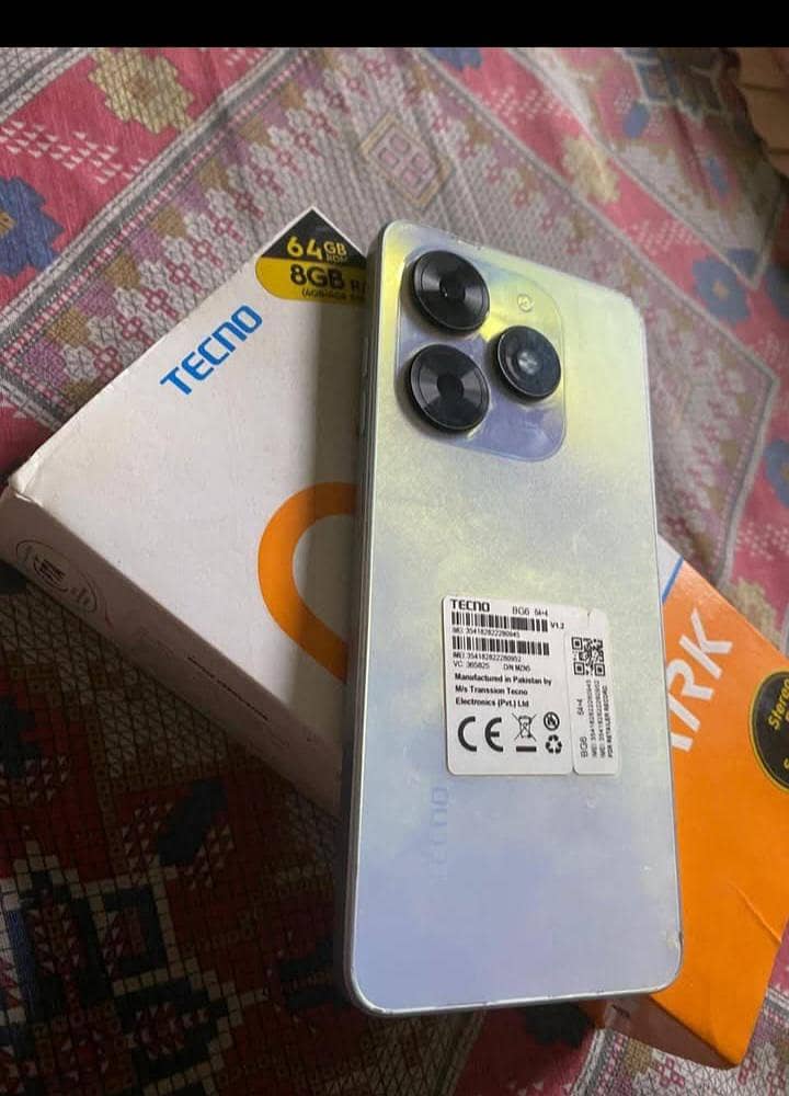 techno spark go 2024 with box 1