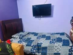 Single Bed with Matress  for Sale