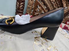 Alma's Branded New look  Black heels shoes
