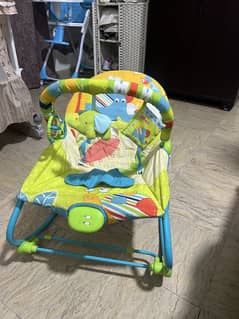 2-in-1 Baby Bouncer & Chair – For Newborn to Toddler