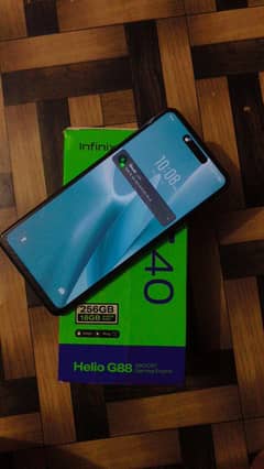 Infinix hot 40 8+8 16gb 256gb condition 10.10
