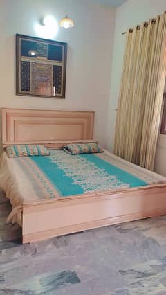 Wooden King Size Bed