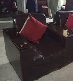 leather Sofa Set New 10/10 Condition