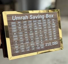 Umrah Saving Box – Your Journey Begins with Every Coin Start savi
